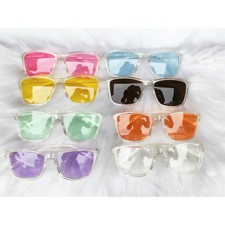 Kính gọng trong thời trang nhiều màu - Mắt kính thời trang - Kính đi biển K0204 Fashion Glasses