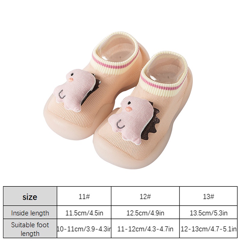 Giày tập đi đế bằng chống trượt co giãn thiết kế nhiều mẫu hoạt hình dễ thương cho bé