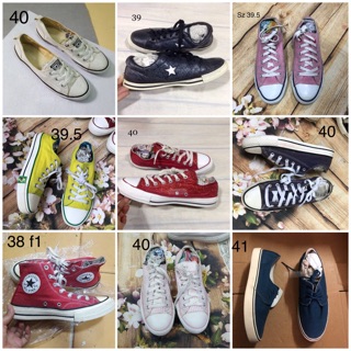 Giày converse 2hand auth sz từ 43-48