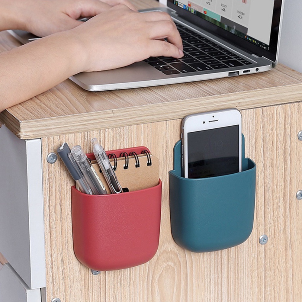 Hộp đựng remote / đồ dùng gắn tường đa năng cho gia đình / văn phòng