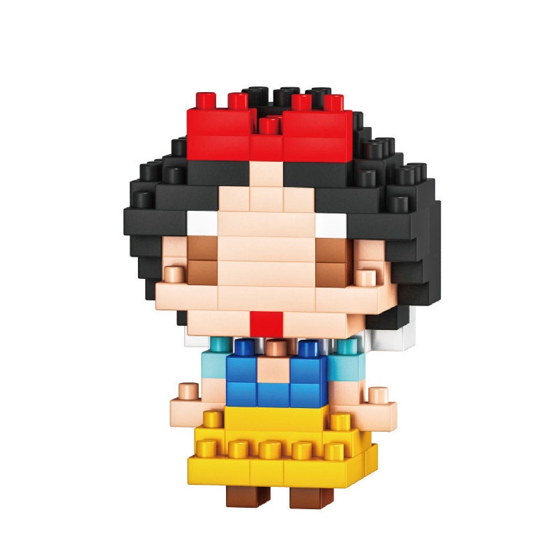 Bộ đồ chơi xếp hình công chúa Disney SEA SUN TOYS mini 3D DIY dành cho bé