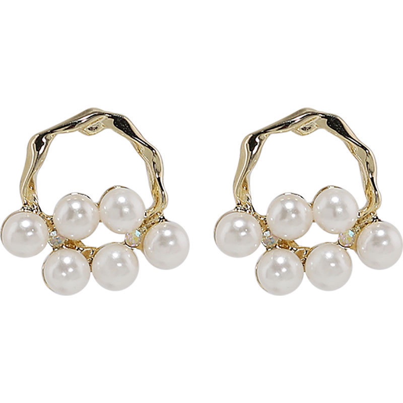 Bông Tai Ngọc Trai Đơn Giản Phong Cách Hàn Quốc