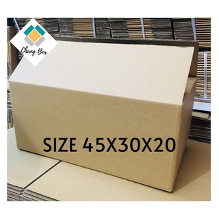 COMBO 10 HỘP SIZE 45X30X20 , HỘP ĐÓNG HÀNG 3 LỚP SIÊU BỀN