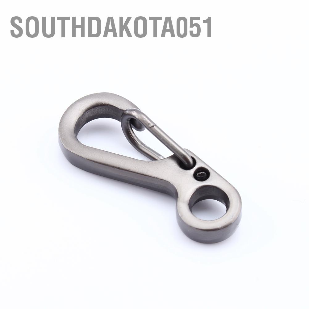 Southdakota051 Mini EDC Carabiner Snap Spring Clips Hook Survival Keychain Tool