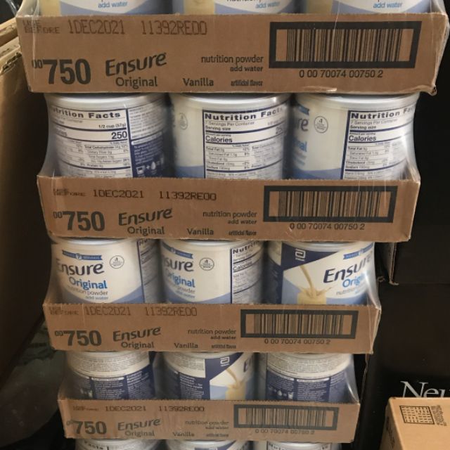 Sữa ensure nhập khẩu mỹ mẫu 397gr