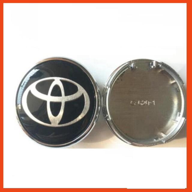 Logo chụp mâm, ốp lazang bánh xe ô tô Toyota đường kính 60mm GD