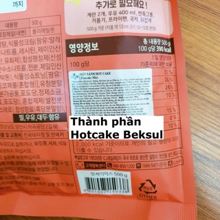 Bột Làm Bánh Hotcake Beksul 500g