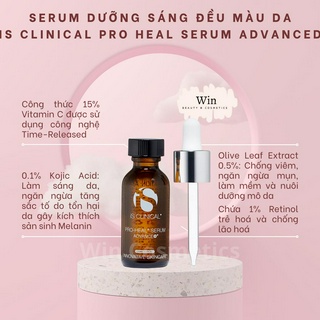 Serum iS Clinical Pro Heal Serum Advanced dưỡng sáng đều màu da