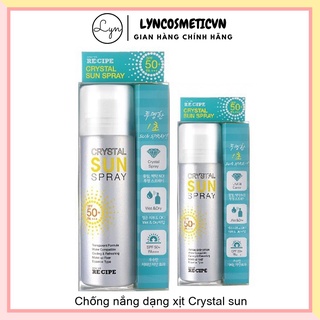 Xịt chống nắng Crystal Sun Spray Hàn Quốc thumbnail