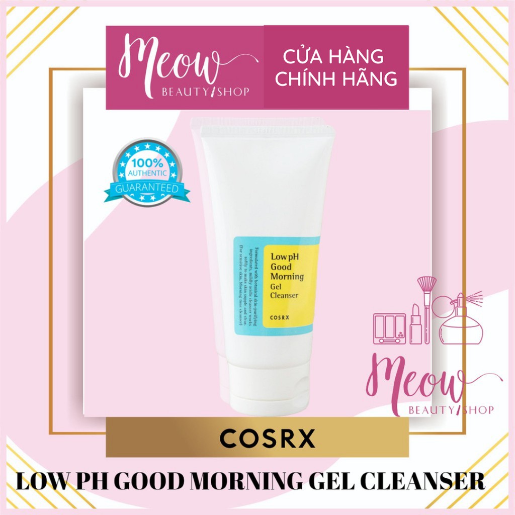 Sữa rửa mặt Cosrx Low pH Good Morning Gel Cleanser 150ml
