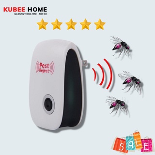 Thiết bị xua đuổi côn trùng pest reject - máy xua đuổi côn trùng, chuột, muỗi gián, bằng sóng siêu âm