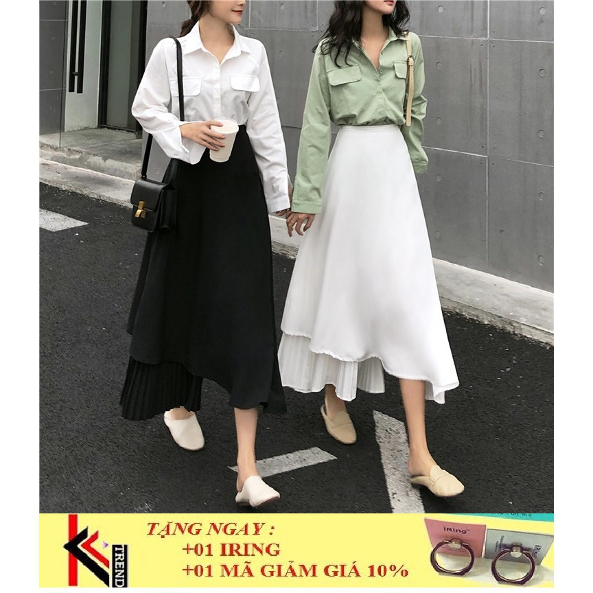 Chân Váy Dài- Tặng 20K Khi Nhập [ PHUK20K1 ] FREESHIP Chân Váy Thời Trang Hàn Quốc | BigBuy360 - bigbuy360.vn