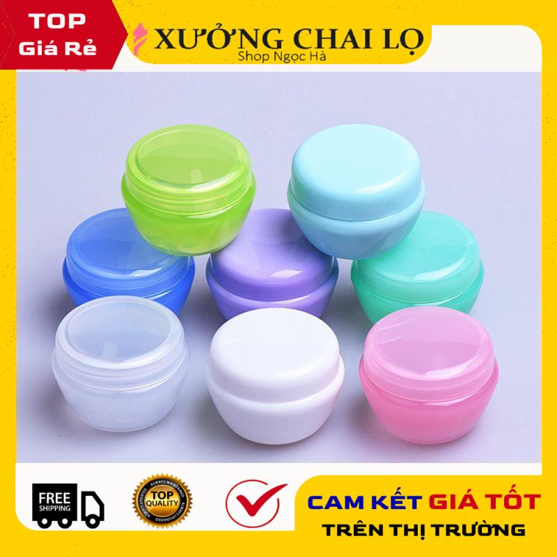 Hũ Chiết Mỹ Phẩm ❤ GIÁ RẺ NHẤT ❤ Hũ nhựa đựng kem Face 5g,10g,20g , Hũ Nấm chiết mỹ phẩm , phụ kiện du lịch