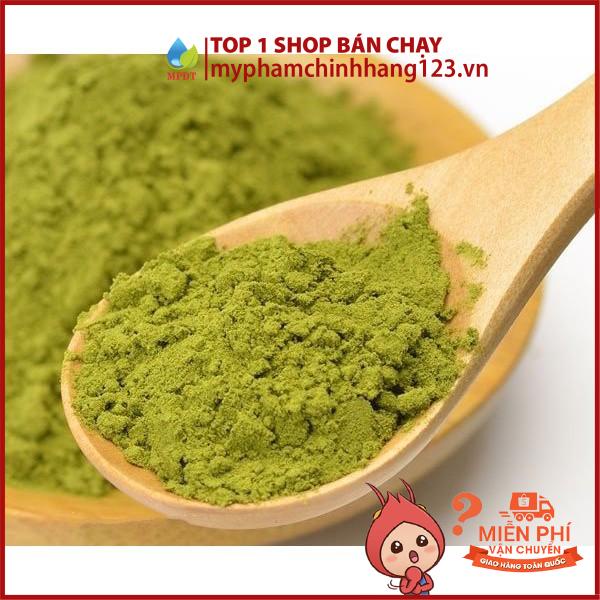 Túi 100g Bột trà xanh nguyên chất Beauty Queen .