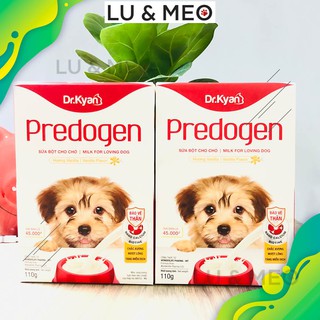 Sữa bột dinh dưỡng hoàn chỉnh dành cho chó Predogen - hương Vanilla, 110g