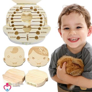 Hộp đựng răng sữa cho bé yêu hình bé trai bé gái