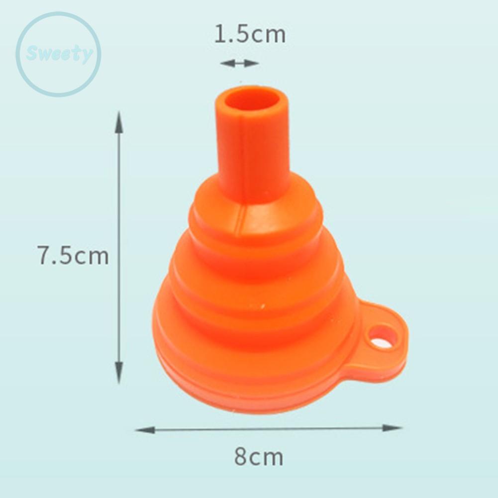 Phễu Silicone Gấp Gọn Tiện Dụng Cho Xe Hơi