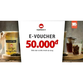 E Voucher Royaltea trị giá 50,000