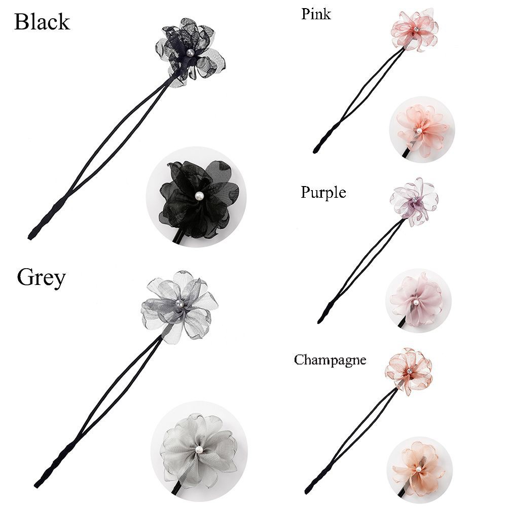 Dụng cụ tạo búi tóc thời trang hình hoa xinh xắn