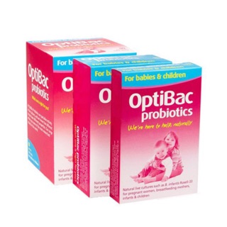 Men vi sinh optibac hồng UK