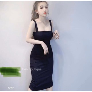 ok VÁY BODY THUN GÂN SIÊU TÔN DÁNG (Ảnh thật)