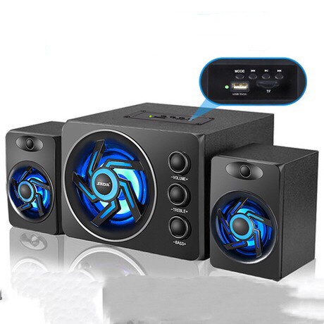 Loa Vi Tính Bluetooth Gaming SADA D-209 Super Bass Phiên bản nâng cấp của 2GOOD Dùng Cho Máy Tính PC Laptop Điện Thoại