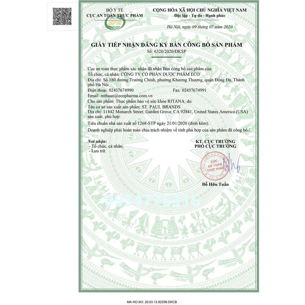 Viên uống RITANA trắng da mờ sạm nám (30 viên)