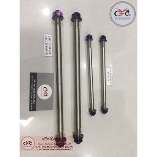 Cốt đùm trước sau Ex150 Titan