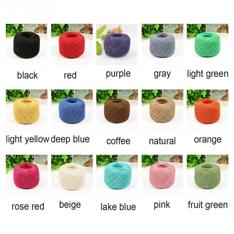 Sợi cotton lụa móc váy áo mùa hè, bikini,... (bảng màu đỏ, vàng, cam)