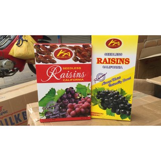 Nho khô đen seedless Raisins California 380G
