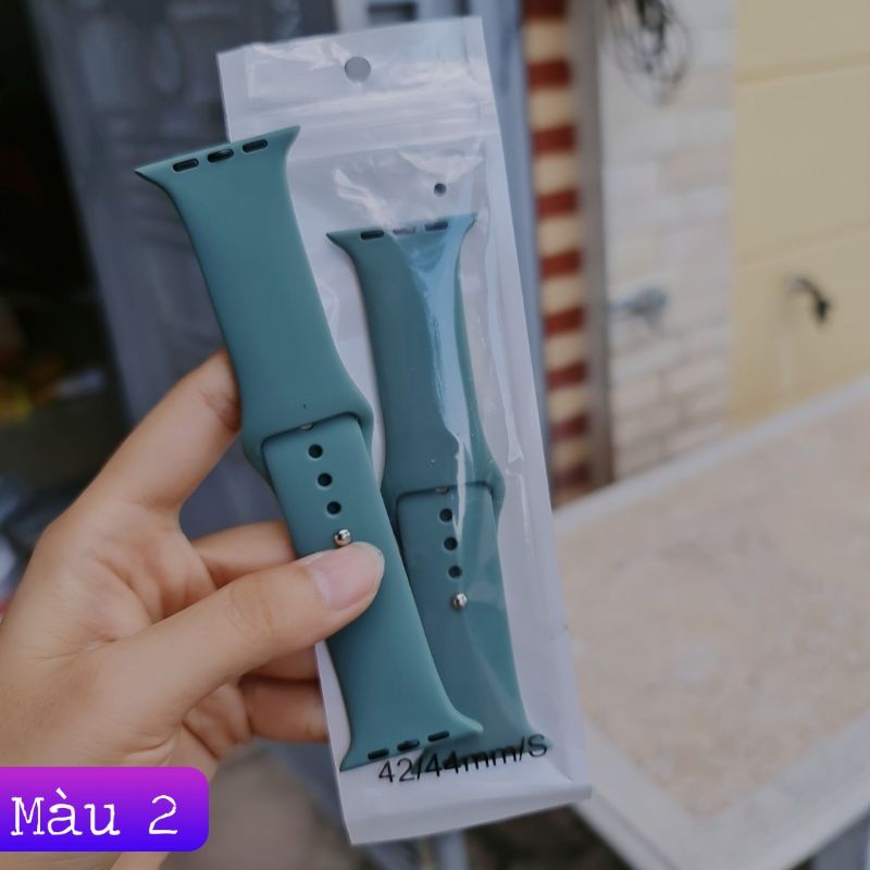 {SẬP GIÁ} Dây đeo Apple Watch cao cấp đủ màu size 42/44MM Seri 1/2/3/4/5/6