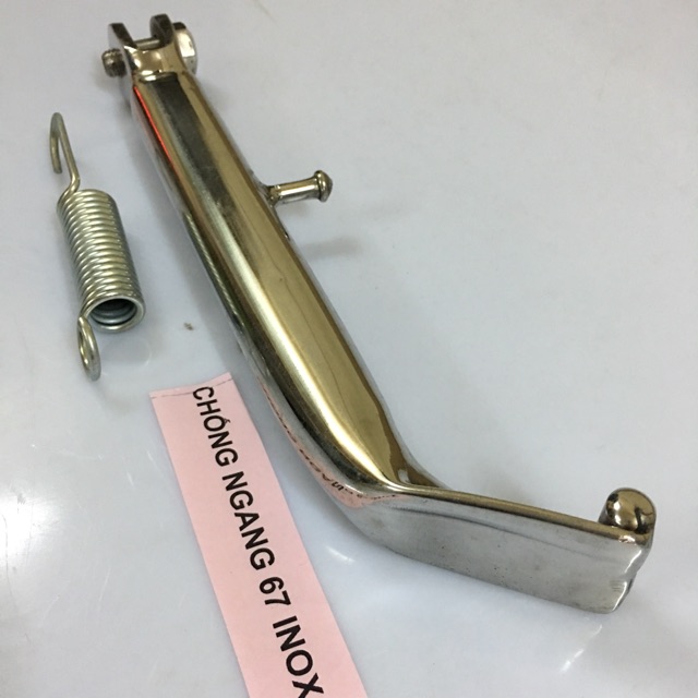 Chân chống ngang xe 67 inox mã 0061.