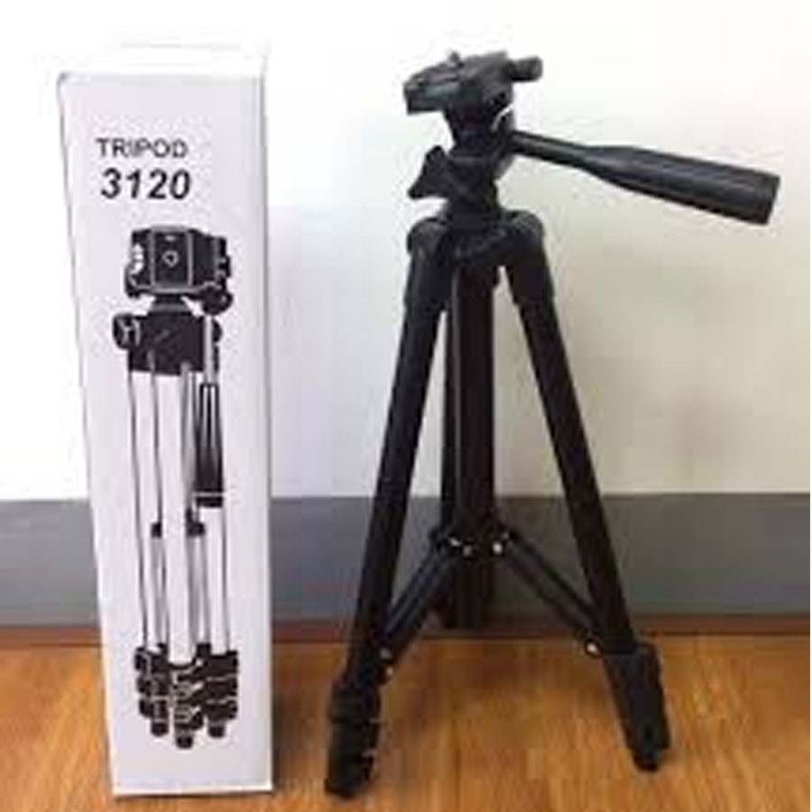 (Giá hủy diệt) Gậy Chụp Hình 3 Chân, Tripod Điện Thoại, Kẹp Điện Thoại TF-3120