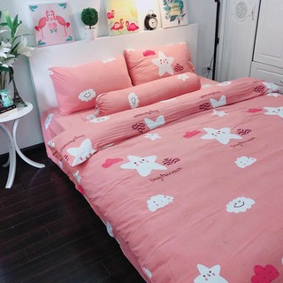 Bộ chăn ga gối cotton mịn