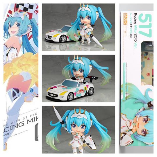 Mô hình chính hãng Nendoroid Miku racing 2015