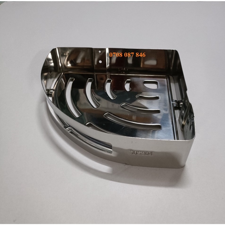 Kệ góc nhà tắm 1 tầng, 2 tầng INOX 304 – Giá đựng gia vị trong nhà bếp, đựng sữa tắm dầu gội