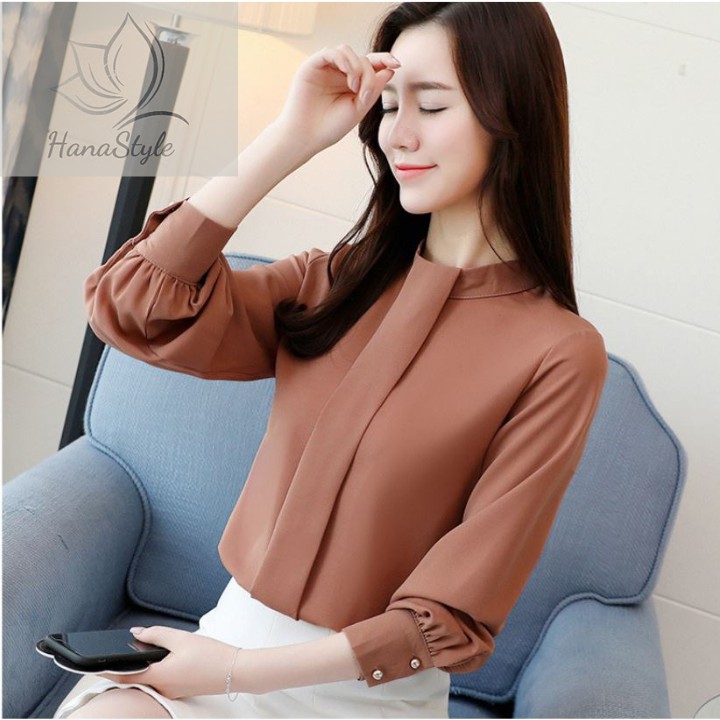Áo kiểu nữ sang trọng - thích hợp mặc công sở, dự tiệc