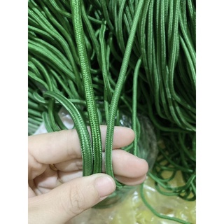 Dây dù tròn màu xanh đủ cỡ - dây buộc hàng, cắm trại, leo núi