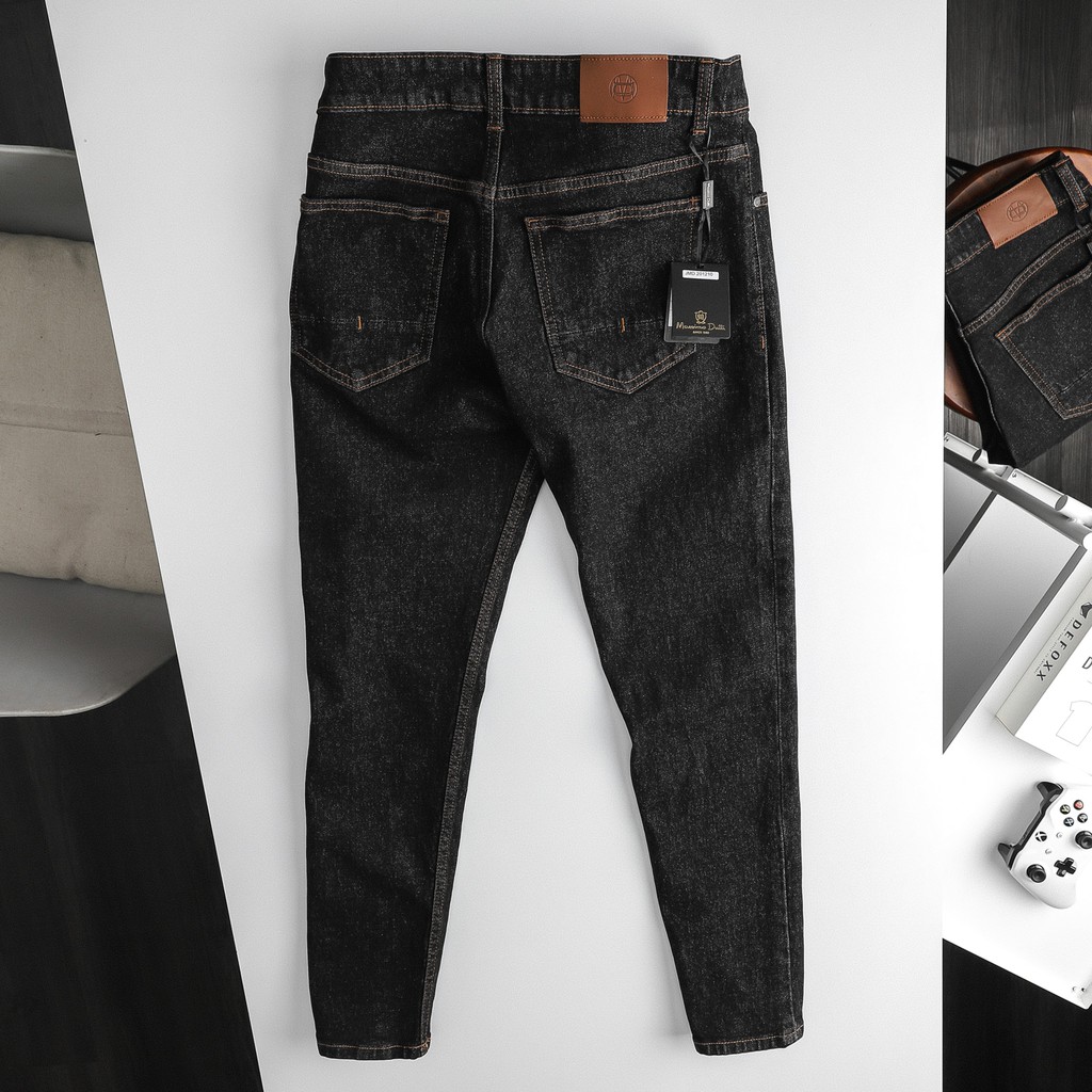 [HÀNG CHUẨN LOẠI 1] Quần jean nam màu Indigo, vải jean cao cấp, form slim fit, đường may chắc  chắn - TNT MENSWEAR | BigBuy360 - bigbuy360.vn