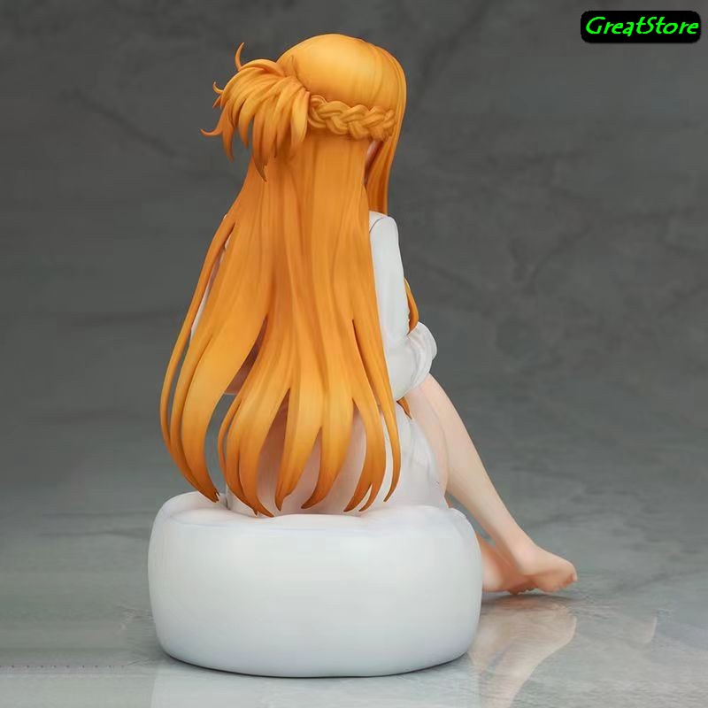 Mô hình Sword Art Online Figure Asuna  áo sơ mi trắng gợi cảm 1/6 scale 20 cm