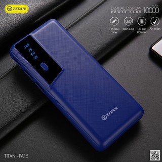 Pin dự phòng TITAN PA15 10000mAh