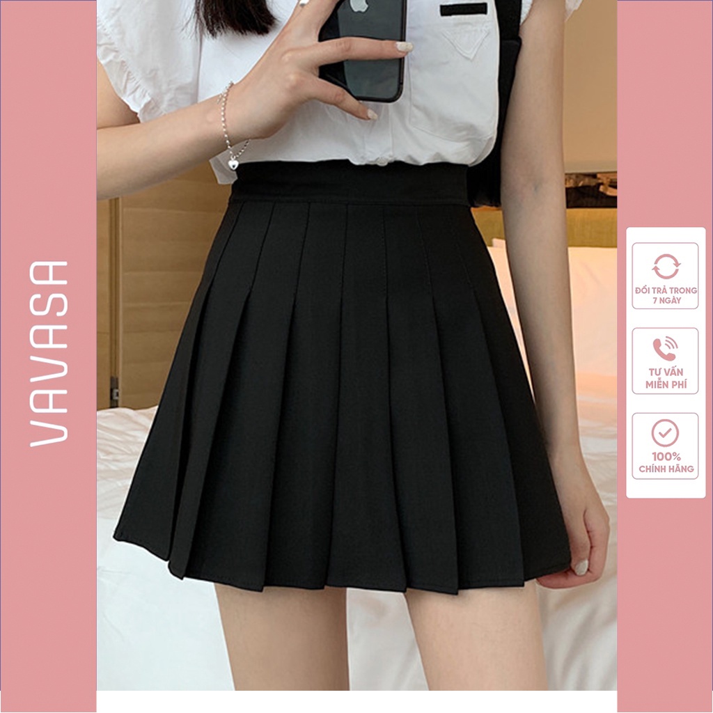 Chân váy tennis ngắn xếp ly thời trang nữ hàng Quảng Châu cao cấp  CV01