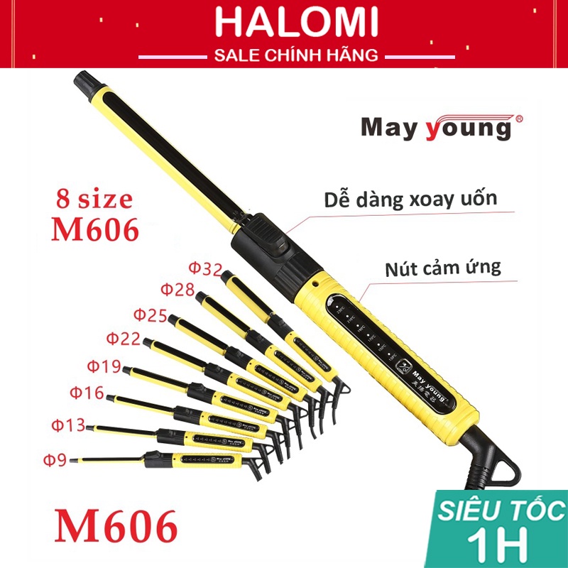 [Mã COSMS70 giảm 10% đơn 250K] Máy uốn vàng cảm ứng May Young điều chỉ