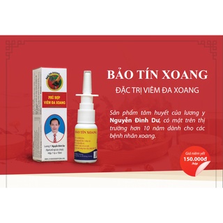 Bảo Tín Xoang - Giải quyết hiệu quả viêm đa xoang