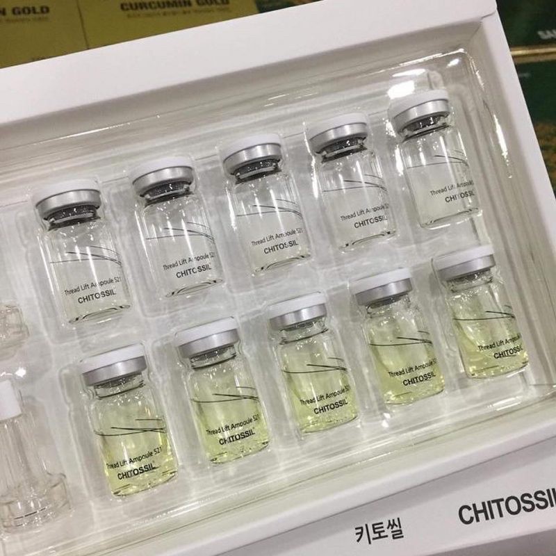 Chỉ tơ tằm cấy chỉ hàn quốc dùng trong spa thẫm mỹ viện