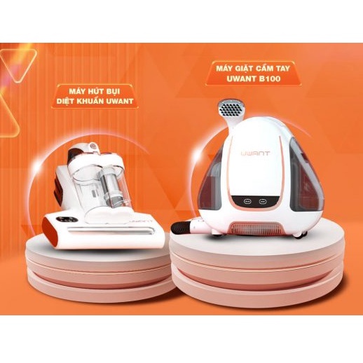 [COMBO 2] Máy Hút Bụi và Máy Giặt Cầm Tay UWANT dễ dàng vệ sinh, dọn dẹp nhà cửa