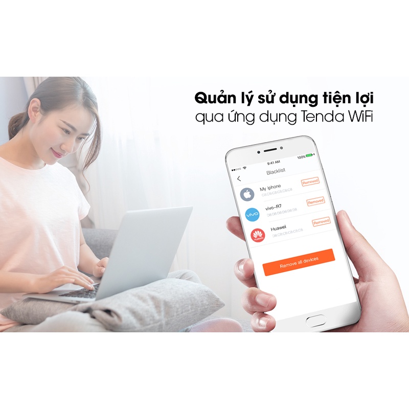 Bộ Phát Wifi Dạng Lưới Mesh Tenda Nova MW3 - Hàng Chính Hãng | BigBuy360 - bigbuy360.vn