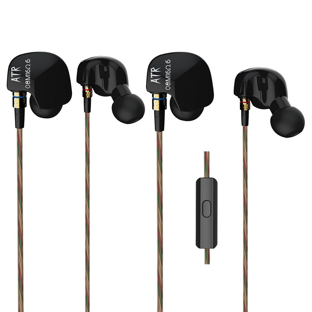 WALKAROUND KZ ATR In-Ear Noise Canceling Earbuds HIFI Super Bass Earphone Headset #UK