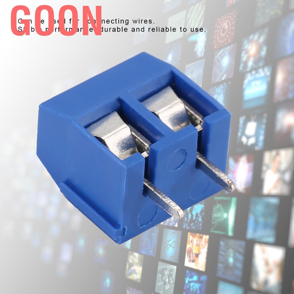 GOON Set 1 / 20 Đầu Nối Thiết Bị Đầu Cuối 3 Chấu 5.08mm