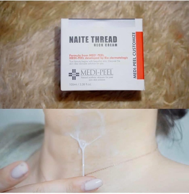Kem dưỡng chống và xoá nhăn Medi-Peel Naite Thread Neck Cream Hàn Quốc